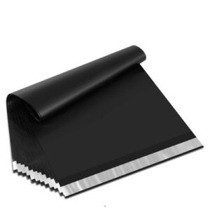 50/100pcs Black Self-Seal Adhesive Courier Storage Bags XL