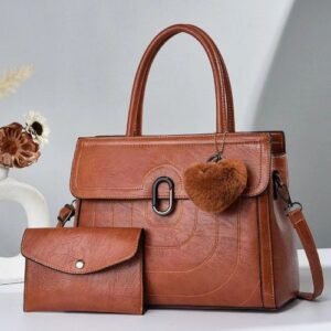 2 In 1 In-Style Fashion Women Office/Casual Handbag