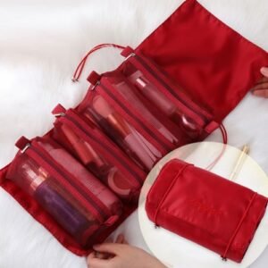 4 In 1 Women Travel Portable Waterproof Cosmetic Bag