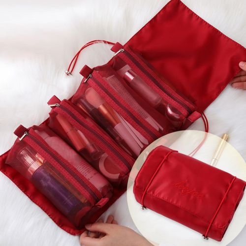 4 In 1 Women Travel Portable Waterproof Cosmetic Bag