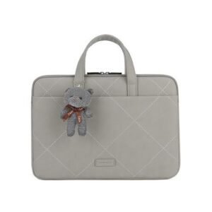 Waterproof Leather Bag For Women Men Matte PU Handbag 13 15 15.6 16 14 11 Laptop Bag Case For Macbook Huawei Mi HP Lenovo