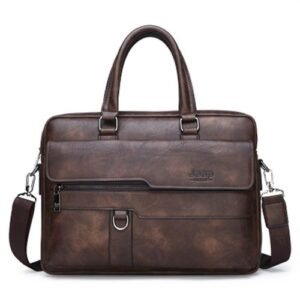 Jeep Buluo JEEP BULIO COFFEE BROWN HIGH QUALITY LAPTOP BAG
