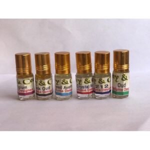 6 Sets Of 72 Hours Long Lasting Undiluted Perfume Oil