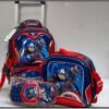 3 SET TROLLEY AVENGERS SCHOOL BAG