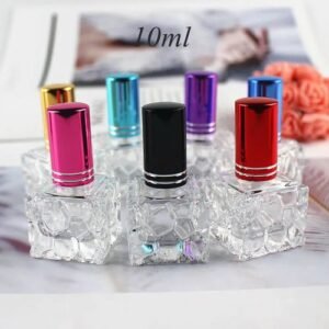 Empty 10ml Perfume Oil Bottles With Spray Lid
