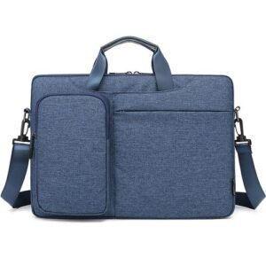 Coolbell Stylish Lightweight Laptop Bag 15-15.6 Inch Briefcase Shoulder Bag-Blue