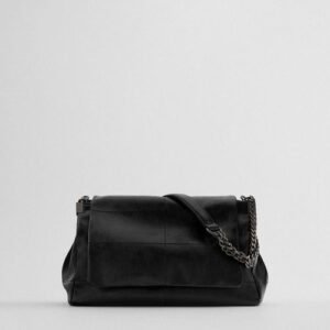 (black)High Quality Women Pu Leather Shoulder Bag Fashion Designer Ladies Messenger Bags New Luxury Female Large Capacity Crossbody Bag MAA