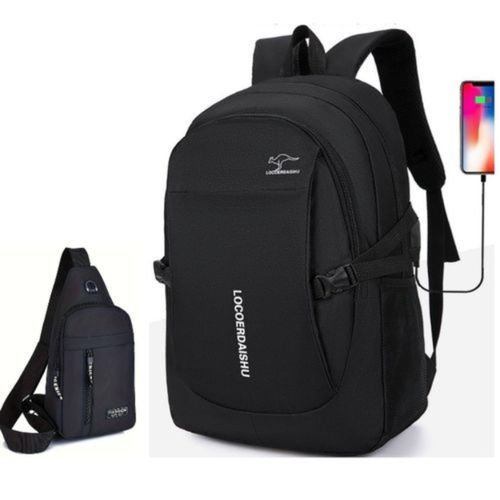 Laptop Backpack With USB Charging Port