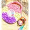 New Fidget Toy it new silicon push Bubble Crossbody Bag