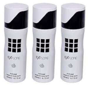 Explore Deodorant Body Spray(x3)
