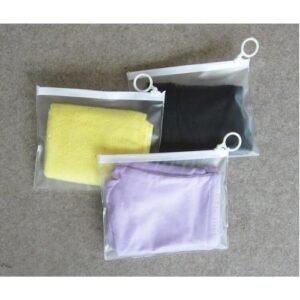 10pcs 16*13cm Zipper Pvc Universal Storage Bag Transparent Plastic Zip Lock Bag For Underwear/towel/cusmetic Packaging Bags
