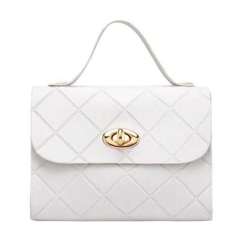 Ladies Hand Bag Small Shoulder Bag Black Crossbody Bag Wallet For Women White