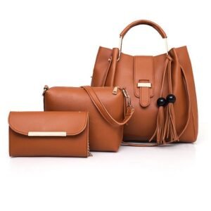 3 Pcs Women Bag Crossbody Bag Handbag Shoulder Bag Wallet