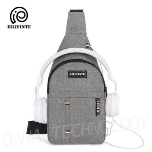 EILIFINTE B06 Casual Crossbody Shoulder Chest Bag-Grey