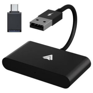 Wireless  Adapter for Wired to Wireless Andriod Auto  BT5.0 2.4G 5G WiFi with USB C OTG Converter for IOS Android