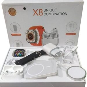 Series 8 Fitness X8 Unique Combination Ultra Smart Watch