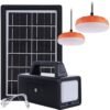 Dp Dp-7711 Solar Panel Mobile Charger, LED Light, Powerbank
