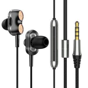 K9 Universal Dynamic Wired Heavy Bass Stereo In-ear-Black