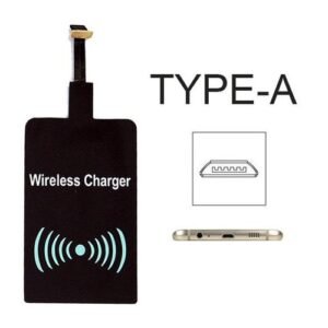 For Andriod Type C Qi Wireless Charger Receiver Pad Coil For Iphone 5 5s Se 6 6s 6splus 7 Plus Wireless Charging Adapter Mat