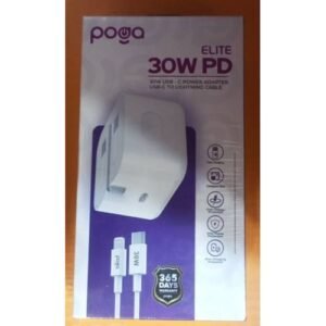 Poga 30W USB C Power Adapter  Type-C To Lightning Cable