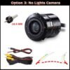 Koorinwoo Night Vision Car Parking Intelligent System For Car Rear View Camera Dynamic Track Camara For Car Monitor Andriod Dvd