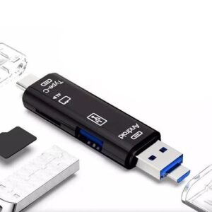 Kuulaa All In One Type C Usb 3.0 Micro Usb Adapter Sd/ Micro Sd/ Tf Card Reader Otg Andriod Pc External Multi Memory Card Reader