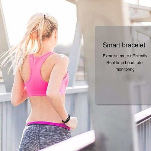 M2 Sport Waterproof MonitorSmart Bracelet M2 Wrist Band Smart Watch OLED Fitness Tracker Pedometer For IOS Andriod Phones (Grey) CHEMAI