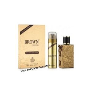 Fragrance World Brown Orchid (Gold Edition) Perfume With Deo