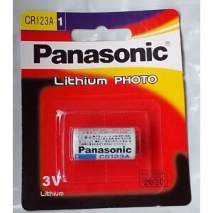 Panasonic CR123A 3V Photo Lithium Battery