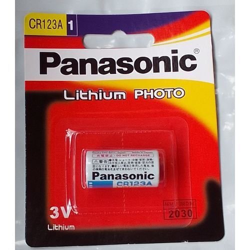Panasonic CR123A 3V Photo Lithium Battery