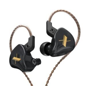 KZ EDX Wired Dynamic HiFi Heavy Bass In-ear Gaming-Black