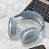 P9 Wireless Bluetooth Headphones With Mic Noise Cancelling Headsets Stereo Sound Earphones Sports Gaming Headbuds Supports TFP9 Blue