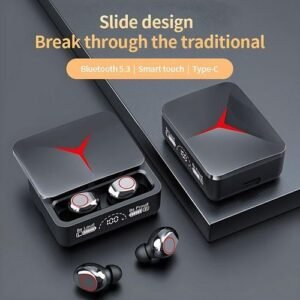 Wireless Earphones Bluetooth 5.3 Slide Cover For Smartphones And Tablets