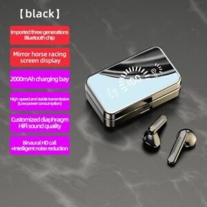 S20 Mirror Bluetooth 5.2 Wireless Earphones With 3d Touch Led Stereo Earphone