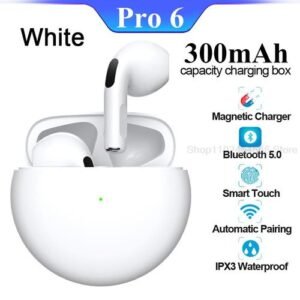 New TWS Wireless Bluetooth Earphone With Charging Box Mini Pods Touch Control Earbuds Headset For All Smartphone Sport Headphone WSY
