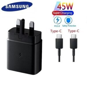 Samsung Galaxy Super Fast Charge 45W Type C To Type C For Z Fold, Z Flip