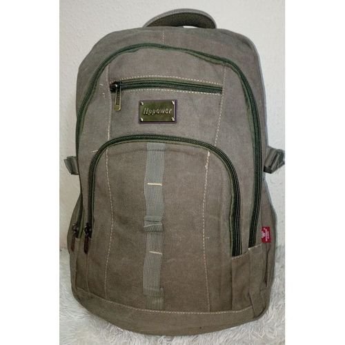 KHAKI DURABLE LAPTOP BAG