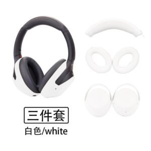 Suitable for Sony Sony Wh-1000 XM4 Ear Cap Head Beam Cover Skeleton Silicone Earmuffs Earplugs Protective Shell