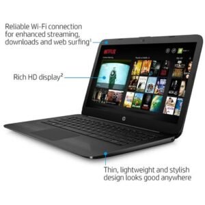 Hp Stream 14 Intel Celeron 4GB,32GB SSD Wins 10 +32gb Flash