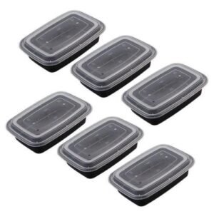 25PCS Meal Prep Containers, 1 Compartment Food Prep Containers, Food Storage Containers with Lids, Reusable Freezer Containers  BPA Free, StackableMicrowaveFreezer Safe 26oz
