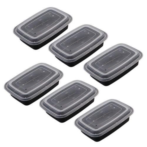 25PCS Meal Prep Containers, 1 Compartment Food Prep Containers, Food Storage Containers with Lids, Reusable Freezer Containers BPA Free, StackableMicrowaveFreezer Safe 26oz