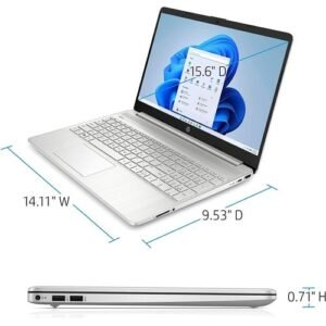 Hp 15 TOUCHSCREEN 11TH GEN, INTEL CORE I5, 12GB RAM, 256GB SSD, INTEL IRIS Xe, WINS 11