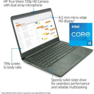 Hp 14 11TH GEN, INTEL CORE I5, 8GB RAM, 256GB SSD INTEL IRIS XE WINS 11