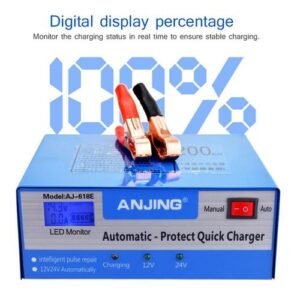 130V-250V 200AH 12V 24V Full Automatic Battery Charger