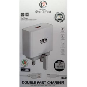 120W Super Fast Charge Type-C Charger For Samsung Xiaomi Vivo Oppo Huawei OnePlus
