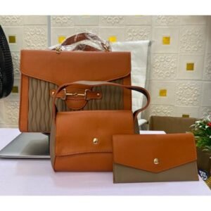 3in1 Classic Leather Crossbody Bag