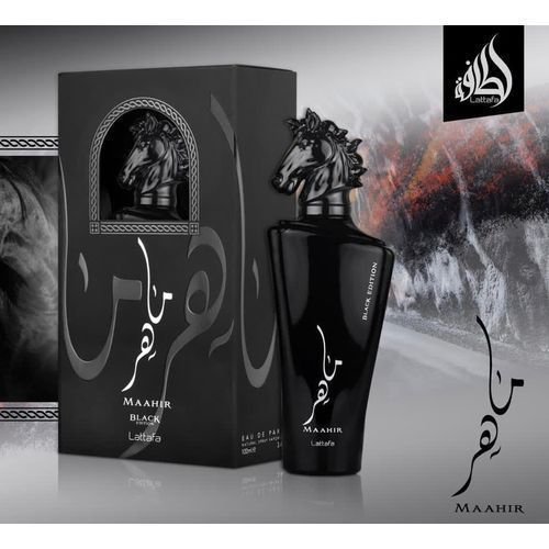 Lattafa MAAHIR BLACK EDITION Perfume 100ml
