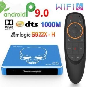 GT KING PRO S922XH Quadcore Andriod 9.0 Smart Tv Box 2.4G5.8G WIFI USB 3.0