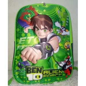BEN 10 CHARACTER SCHOOL BAG -MULTI