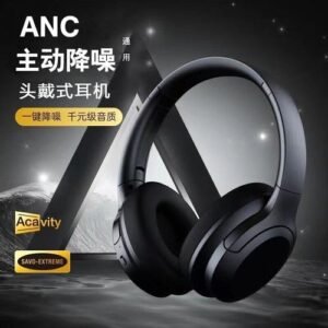 New ANC Active Noise Reduction Wireless Headset Bluetooth Headset Subwoofer Sports Gaming Electronic Sports Headset